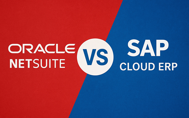 Oracle NetSuite vs SAP Cloud ERP – Which Cloud ERP Delivers Better Value for Modern Enterprises?